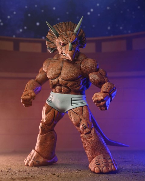 Tartarughe Ninja (Mirage Comics) Triceraton Gladiatore figurina 21 cm