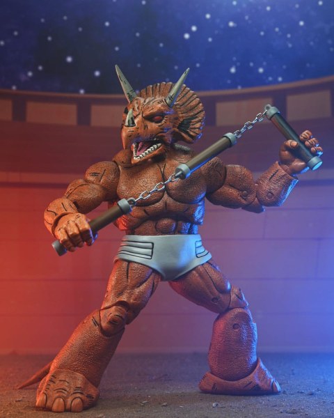 Tartarughe Ninja (Mirage Comics) Triceraton Gladiatore figurina 21 cm