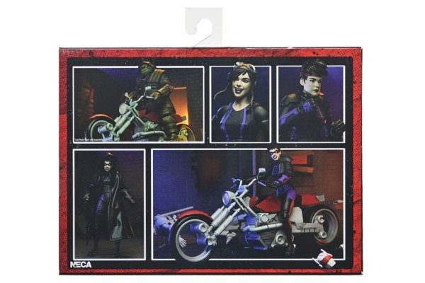 Tartarughe Ninja (L'ultimo Ronin The Lost Years) figurina Casey Marie con l'ultimo Ronin Moto 18 cm