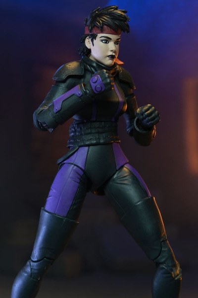 Tartarughe Ninja (L'ultimo Ronin The Lost Years) figurina Casey Marie con l'ultimo Ronin Moto 18 cm