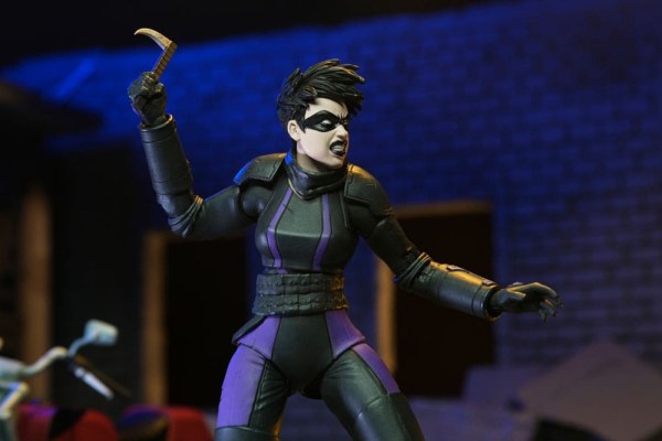 Tartarughe Ninja (L'ultimo Ronin The Lost Years) figurina Casey Marie con l'ultimo Ronin Moto 18 cm