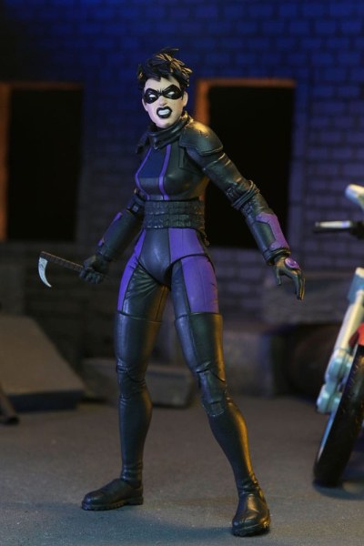 Tartarughe Ninja (L'ultimo Ronin The Lost Years) figurina Casey Marie con l'ultimo Ronin Moto 18 cm
