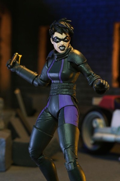 Tartarughe Ninja (L'ultimo Ronin The Lost Years) figurina Casey Marie con l'ultimo Ronin Moto 18 cm