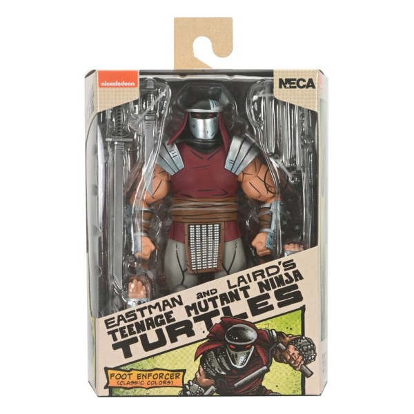 Tartarughe Ninja (Mirage Comics) Foot Enforcer Classic Colors figurina 18 cm