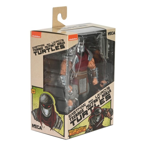 Tartarughe Ninja (Mirage Comics) Foot Enforcer Classic Colors figurina 18 cm