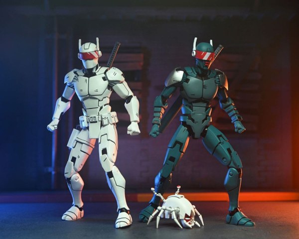 Ninja Turtles (The Last Ronin) confezione da 2 statuette Synja Robots da 18 cm