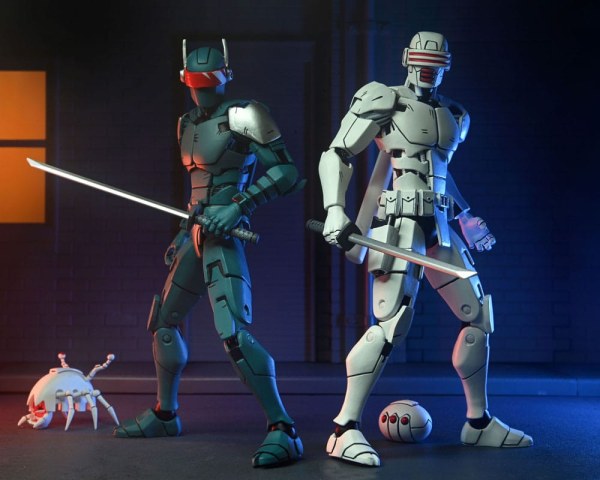 Ninja Turtles (The Last Ronin) confezione da 2 statuette Synja Robots da 18 cm