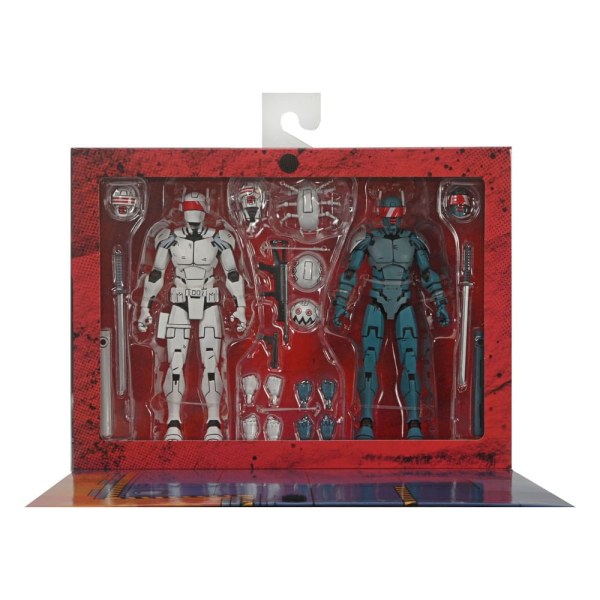 Ninja Turtles (The Last Ronin) confezione da 2 statuette Synja Robots da 18 cm