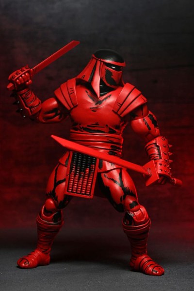Tartarughe Ninja (Mirage Comics) Figurina Enforcer del piede rosso e nero 18 cm