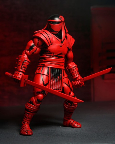 Tartarughe Ninja (Mirage Comics) Figurina Enforcer del piede rosso e nero 18 cm