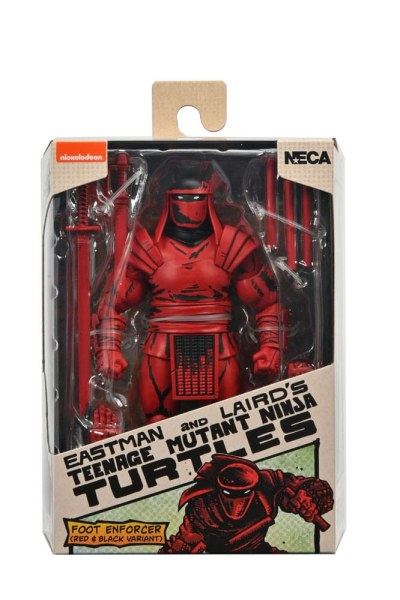 Tartarughe Ninja (Mirage Comics) Figurina Enforcer del piede rosso e nero 18 cm