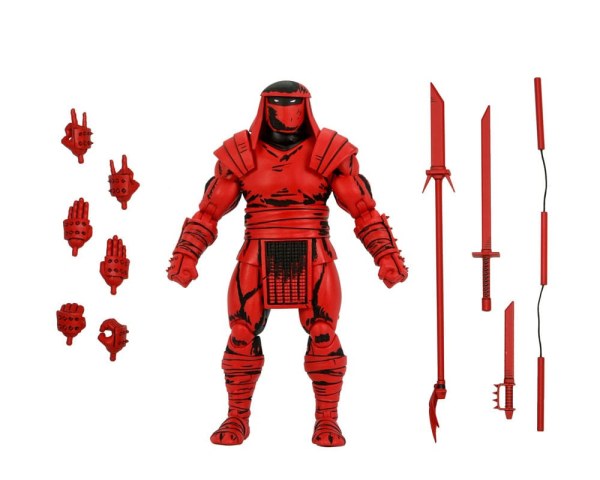 Tartarughe Ninja (Mirage Comics) Figurina Enforcer del piede rosso e nero 18 cm
