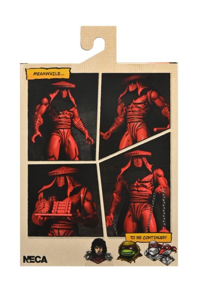 Tartarughe Ninja (Mirage Comics) Figurina Assassino Piede Rosso e Nero 18 cm