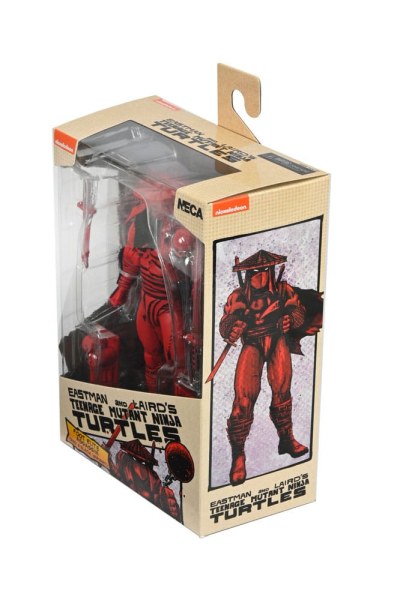 Tartarughe Ninja (Mirage Comics) Figurina Assassino Piede Rosso e Nero 18 cm
