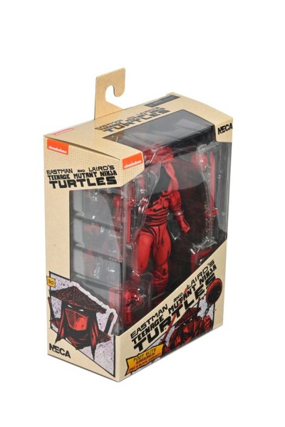 Tartarughe Ninja (Mirage Comics) Figurina Assassino Piede Rosso e Nero 18 cm