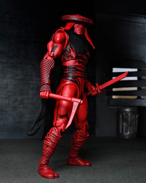 Tartarughe Ninja (Mirage Comics) Figurina Assassino Piede Rosso e Nero 18 cm