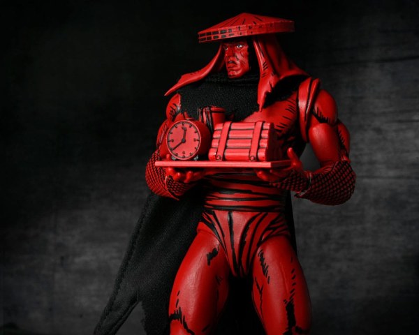 Tartarughe Ninja (Mirage Comics) Figurina Assassino Piede Rosso e Nero 18 cm