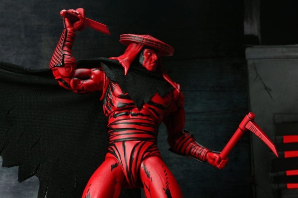 Tartarughe Ninja (Mirage Comics) Figurina Assassino Piede Rosso e Nero 18 cm