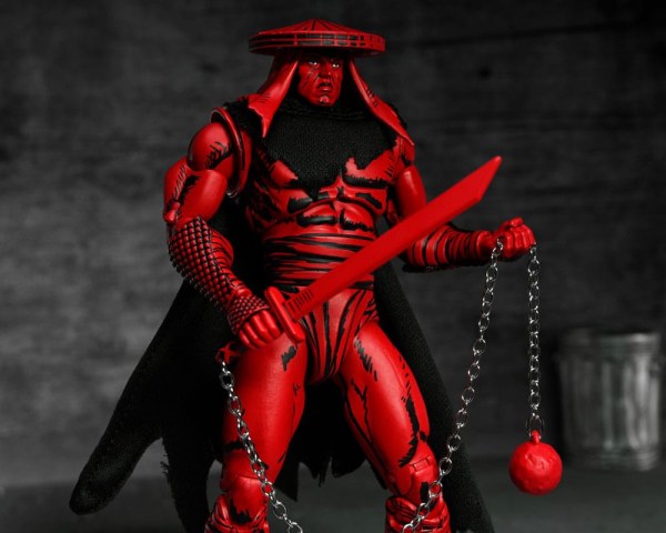 Tartarughe Ninja (Mirage Comics) Figurina Assassino Piede Rosso e Nero 18 cm
