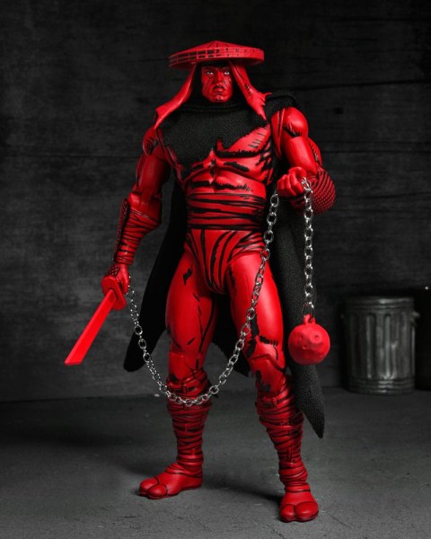 Tartarughe Ninja (Mirage Comics) Figurina Assassino Piede Rosso e Nero 18 cm