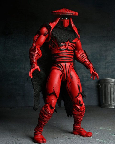 Tartarughe Ninja (Mirage Comics) Figurina Assassino Piede Rosso e Nero 18 cm