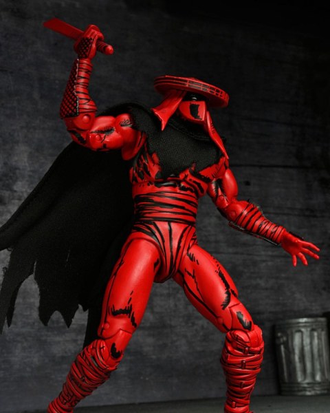 Tartarughe Ninja (Mirage Comics) Figurina Assassino Piede Rosso e Nero 18 cm