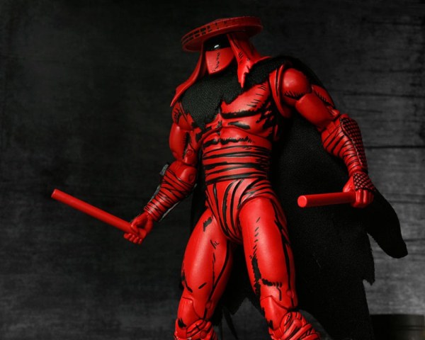 Tartarughe Ninja (Mirage Comics) Figurina Assassino Piede Rosso e Nero 18 cm