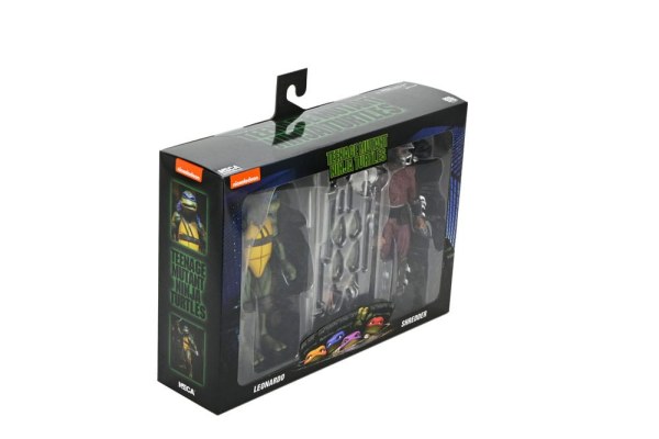 Tartarughe Ninja (film del 1990) Roof Top Battle Shredder contro Leo figurina 18 cm