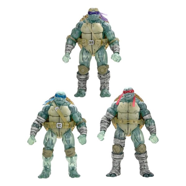 Ninja Turtles (The Last Ronin) confezione da 3 statuette Ghost Brothers da 18 cm