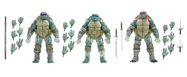 Ninja Turtles (The Last Ronin) confezione da 3 statuette Ghost Brothers da 18 cm
