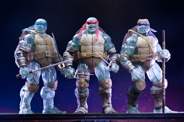 Ninja Turtles (The Last Ronin) confezione da 3 statuette Ghost Brothers da 18 cm