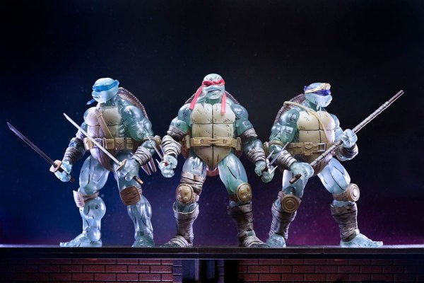 Ninja Turtles (The Last Ronin) confezione da 3 statuette Ghost Brothers da 18 cm