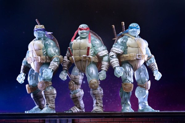 Ninja Turtles (The Last Ronin) confezione da 3 statuette Ghost Brothers da 18 cm