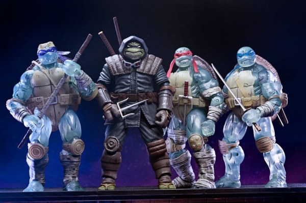 Ninja Turtles (The Last Ronin) confezione da 3 statuette Ghost Brothers da 18 cm
