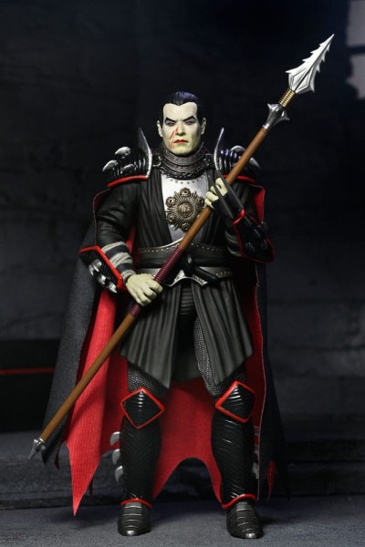 Ninja Turtles x Universal Monsters Shredder come Dracula Classic Colors figurine 18 cm