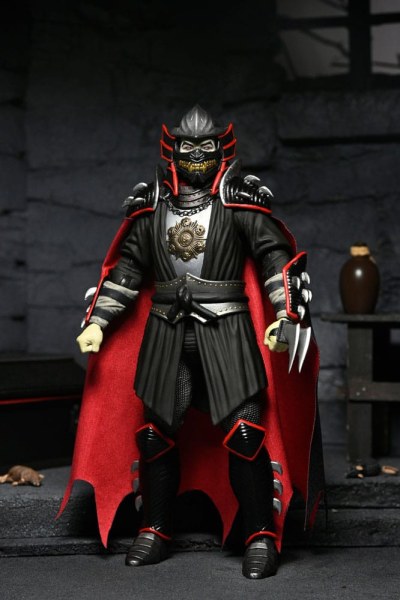 Ninja Turtles x Universal Monsters Shredder come Dracula Classic Colors figurine 18 cm