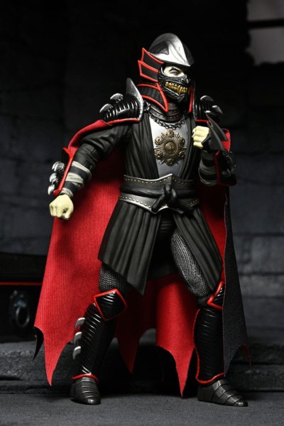 Ninja Turtles x Universal Monsters Shredder come Dracula Classic Colors figurine 18 cm