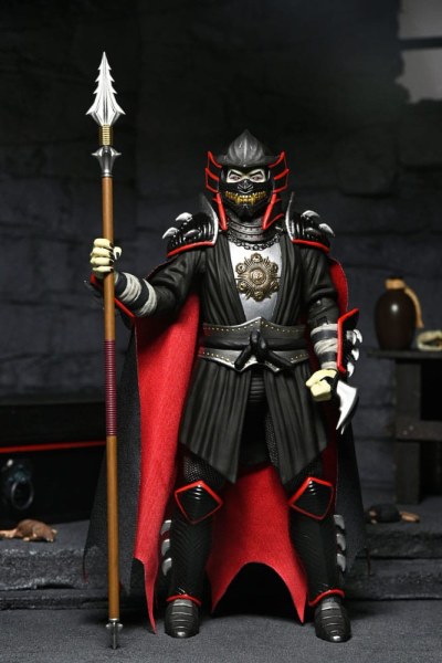 Ninja Turtles x Universal Monsters Shredder come Dracula Classic Colors figurine 18 cm