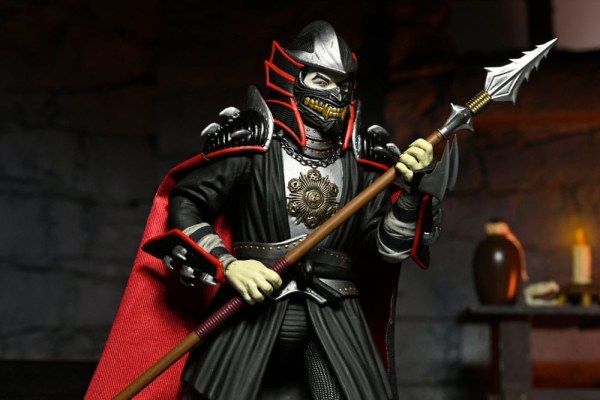 Ninja Turtles x Universal Monsters Shredder come Dracula Classic Colors figurine 18 cm