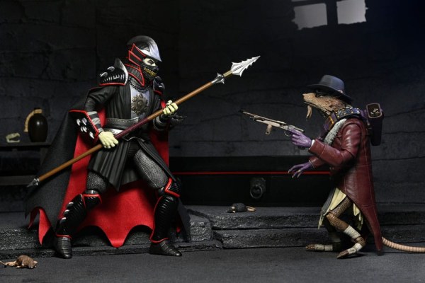 Ninja Turtles x Universal Monsters Shredder come Dracula Classic Colors figurine 18 cm