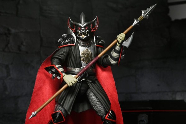 Ninja Turtles x Universal Monsters Shredder come Dracula Classic Colors figurine 18 cm