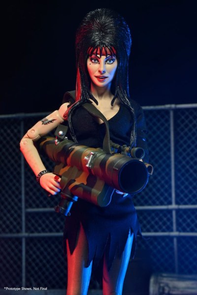 Elvira, Signora del Commando Vestito Scuro Elvira figurina da 20 cm