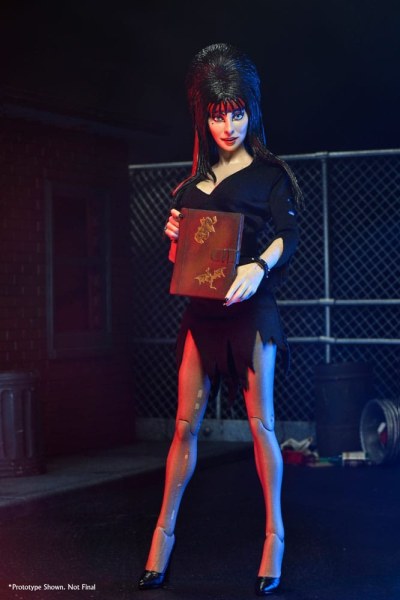 Elvira, Signora del Commando Vestito Scuro Elvira figurina da 20 cm