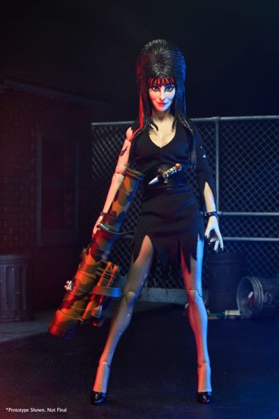 Elvira, Signora del Commando Vestito Scuro Elvira figurina da 20 cm