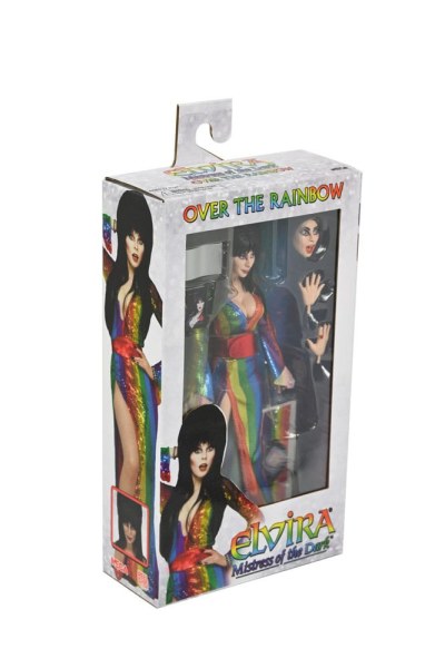 Elvira, Signora dell'Oscurità figurina Vestita sull'Arcobaleno Elvira 20 cm