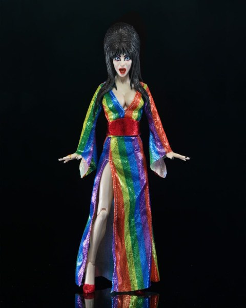 Elvira, Signora dell'Oscurità figurina Vestita sull'Arcobaleno Elvira 20 cm