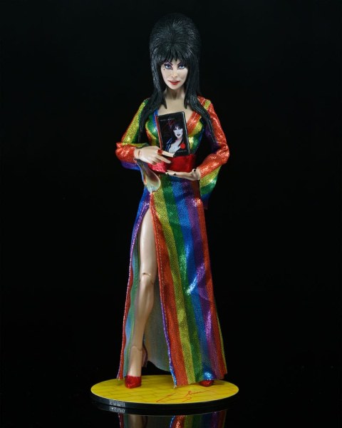 Elvira, Signora dell'Oscurità figurina Vestita sull'Arcobaleno Elvira 20 cm