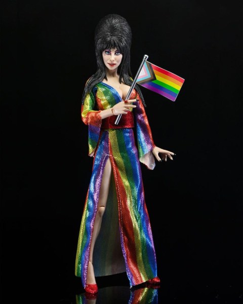 Elvira, Signora dell'Oscurità figurina Vestita sull'Arcobaleno Elvira 20 cm