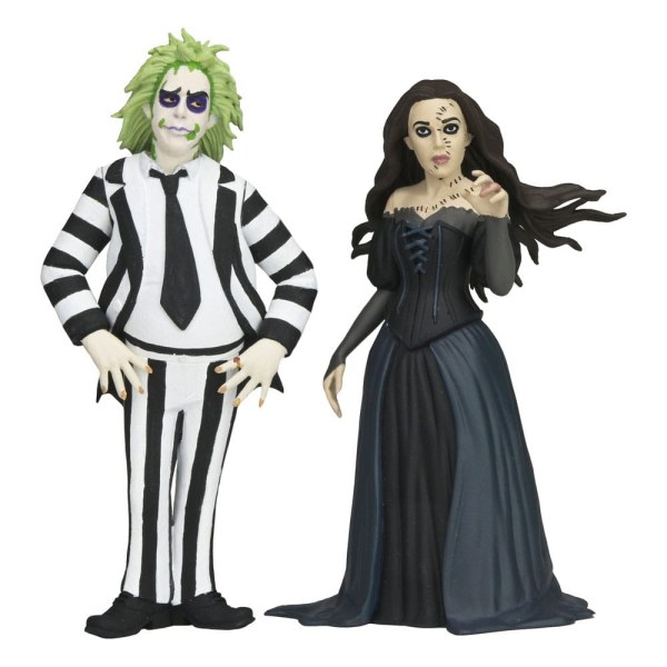 Beetlejuice Beetlejuice confezione da 2 figurine Toony Terrors Beetlejuice & Delores 15 cm