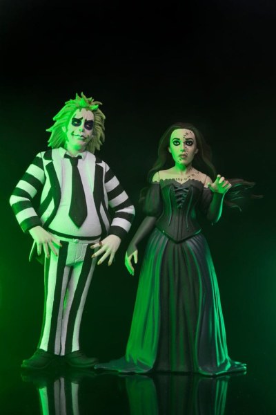 Beetlejuice Beetlejuice confezione da 2 figurine Toony Terrors Beetlejuice & Delores 15 cm